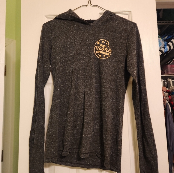 Quest Nutrition hoodie / long sleeve tee shirt / sweatshirt women's medium - Picture 2 of 8